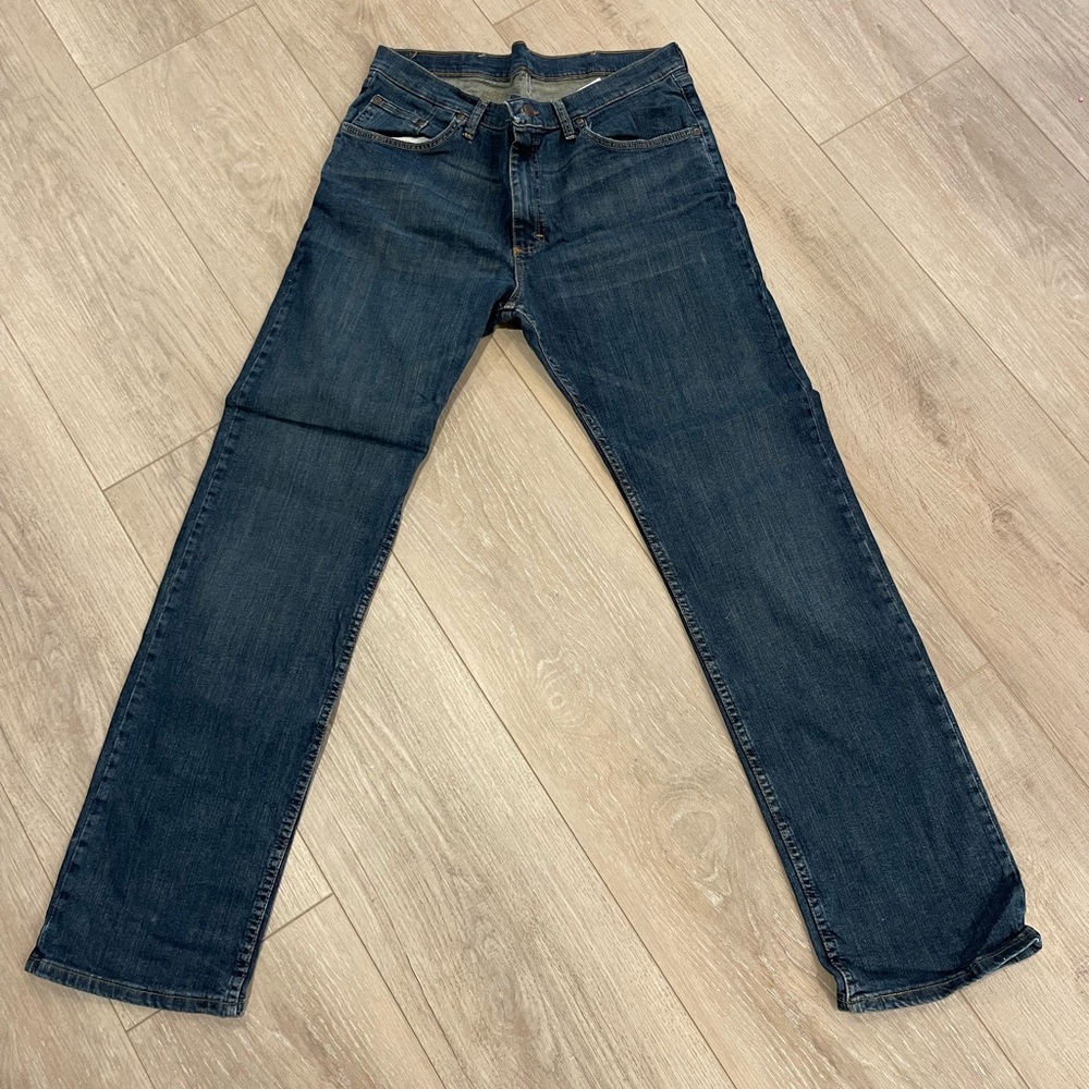 Wrangler mens jeans 34x34 straight fit